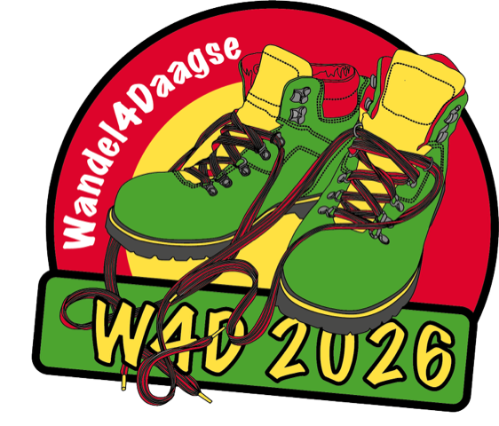 Logo Wandel4Daagse Geffen 2026
